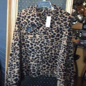 Animal Print Cape